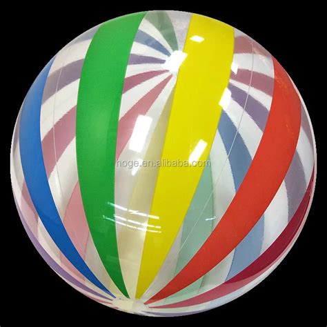 50 Inch Inflatable Jumbo Rainbow Beach Balls - Buy Rainbow Beach Balls ...