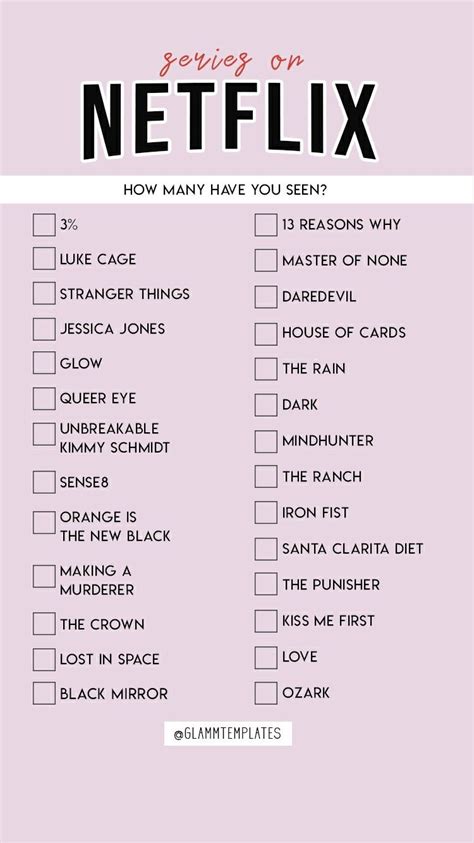 Pin by Glamm Templates on Tick or Choose | Netflix movies, Netflix suggestions, Netflix movies ...