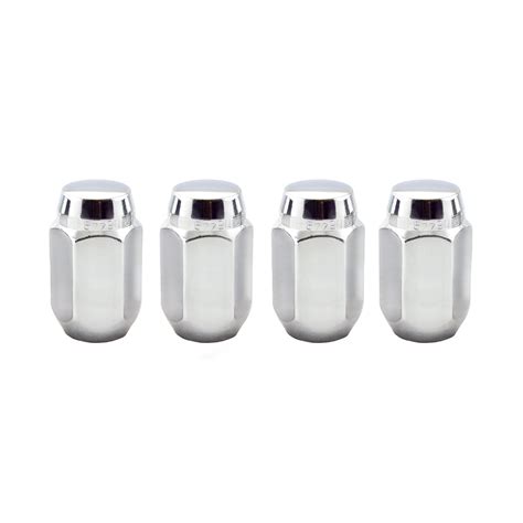 Chrome Cone Seat Style Lug Nut Set M X Thread Size Set Of