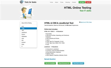 How To Test Html Css And Js Programming Skills Design Shack