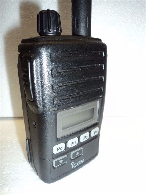 Icom F50v Vhf Portable Radio Tested 100 Working Narrowband Fire Pager Police Ebay