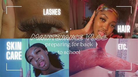 Maintenance Vlog Preparing To Go Back To School Hannah Christine Tv