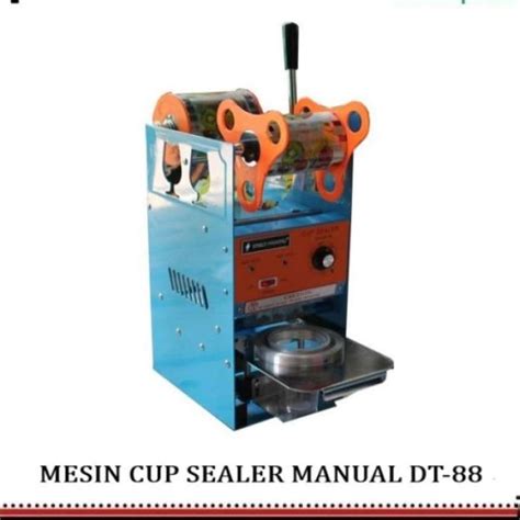 Jual Mesin Cup Sealer Press Gelas Plastik Manual Counter Dt Di