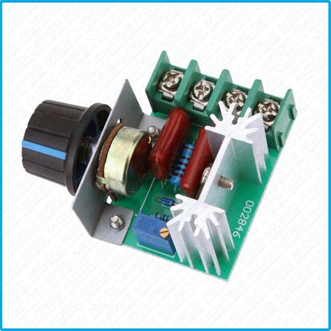 Variateur De Vitesse Moteur Dimmer AC 220 V 2000 W SCR Regulateur De