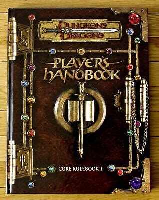 Dungeons Dragons Player S Handbook Core Rulebook I L Ebay