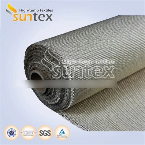 High Temperature Welding Protection High Silica Fiber Glass Cloth