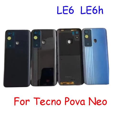 Back Battery Cover For Tecno Pova Neo LE6 LE6h Back Battery Cover