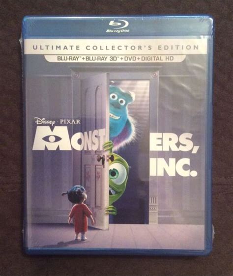 New Disney Pixar Monsters Inc D Bluray D Bluray Dvd Digital