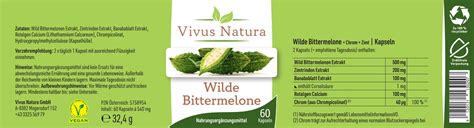 Wilde Bittermelone Chrom Zimt Kapseln Deine Apotheke