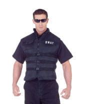 S W A T Officer Kostüm XXL US Polizeiuniform Horror Shop