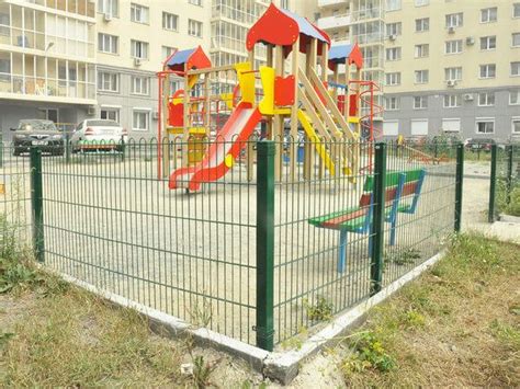 Установить забор для детской площадки в Москве