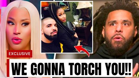 J Cole Nicki Minaj Send Warning Shots To Drake For Dissing Them YouTube