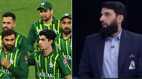 T20 World Cup 2022 “tummies Are Visible” Misbah Ul Haq Slams