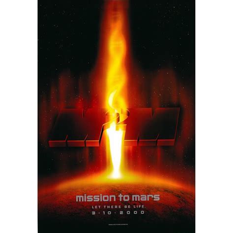 Mission to Mars 2000 original movie poster