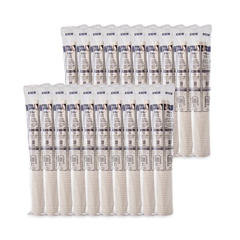 Single Sided Poly Paper Hot Cups Oz White Sleeve Sleeves Carton New England