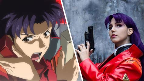 Evangelion This Misato Cosplay Shows That The Head Of Nerv Is Ready For Action Pledge Times