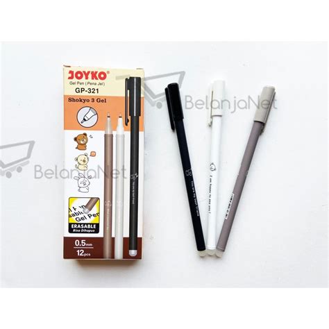 Jual Pen Gel Joyko Shokyo Erasable Bisa Dihapus Gp Lusin