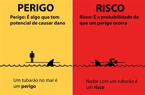 Qual a diferença entre perigo e risco