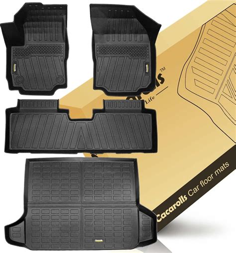 Amazon Cacarolls Floor Mats Cargo Liner Set Compatible For