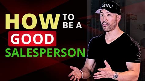 How To Be A Good Salesperson The Top 12 Characteristics Youtube