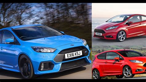 Ford Focus Rs Vs Ford Fiesta St Youtube