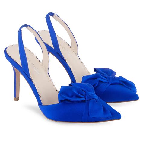 Royal Blue High Heel Shoes