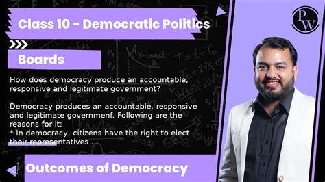 How Does Democracy Produce An Accountable Responsive And Legitimate