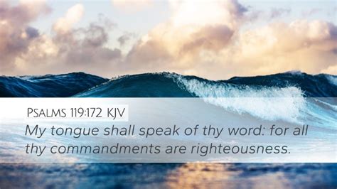 Psalms Kjv Desktop Wallpaper My Tongue Shall Speak Of Thy