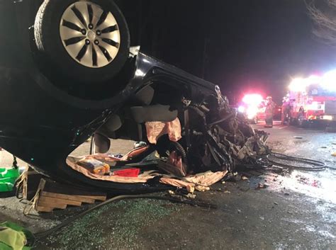 1 Injured After Car Crashes Overturns In Gaithersburg Wtop News