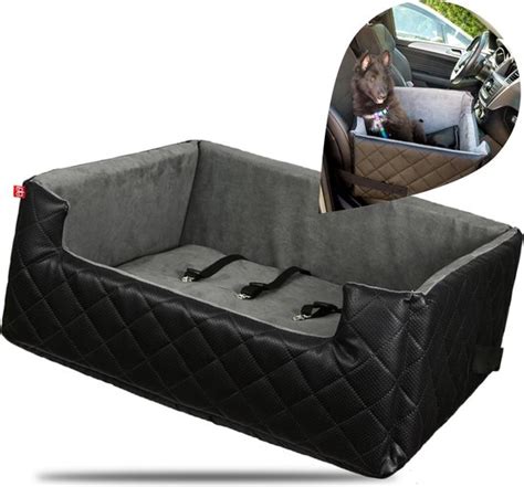 Mia Lux Autostoel Voor Hond X Cm Wasbaar Hondenmand Auto