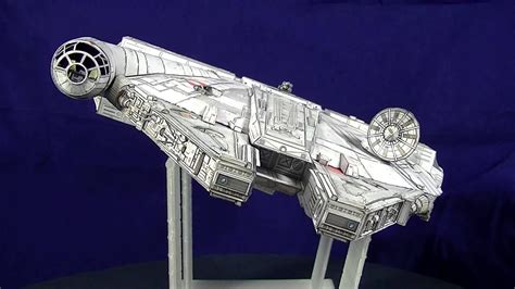 Millennium Falcon Paper Model Youtube