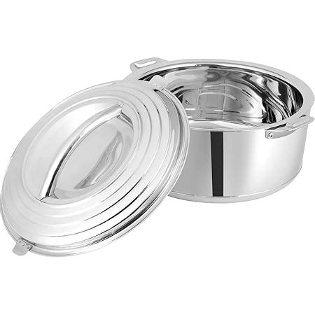 Buy Milton Galaxia Stainless Steel Casserole Litres Silver Online