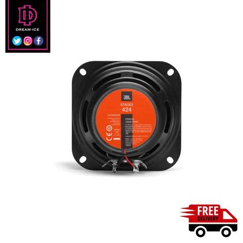 JBL Stage 2 424 2 Way Coaxial Speakers Dream Ice