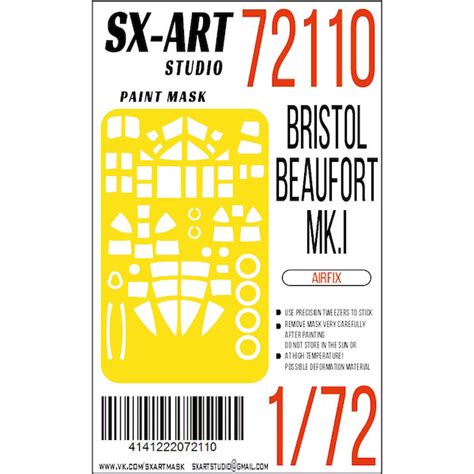 Sx Art Sxa Painting Mask Bristol Beaufort Mki Cabin Windows