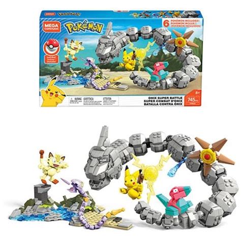 Pokemon Mega Construx Onix Master Battle Set