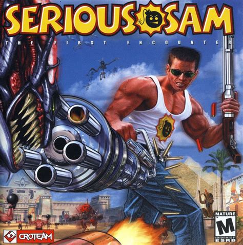 Serious Sam The First Encounter 2001 Windows Box Cover Art Mobygames