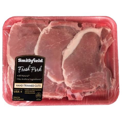 Smithfield Bone In Center Cut Pork 1 Lb Kroger