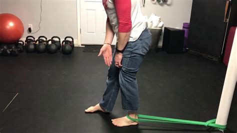 Banded Ankle Mobilization YouTube