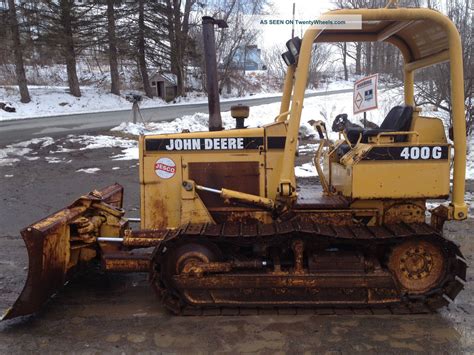 Rare John Deere 400g Crawler Dozer Bulldozer One Owner