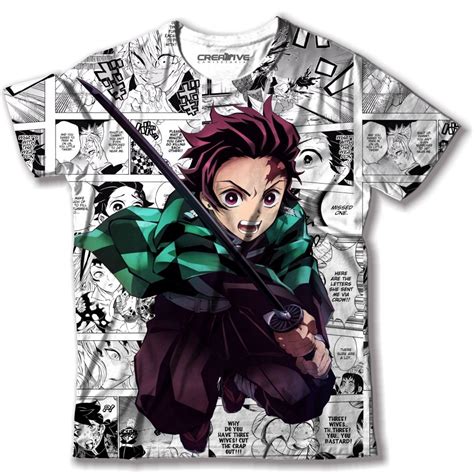 Camiseta Camisa Exclusiva Anime Demon Slayer Kimetsu No Yaiba