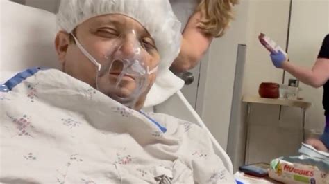 Jeremy Renner Shares Video Update From The Icu Where Hes Recovering