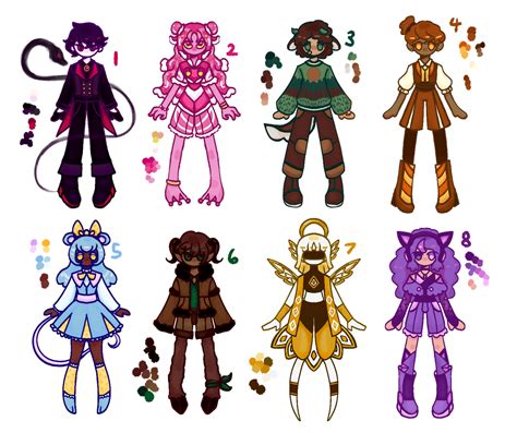 6 Adopt Batch 38 Open By Yunasrl On Deviantart