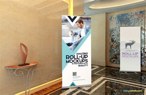 14 Premium X Banner Mockups And Roll Up Banner Mockups Zippypixels