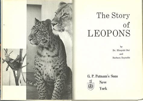 THE STORY OF LEOPONS: THE STORY OF LEOPONS