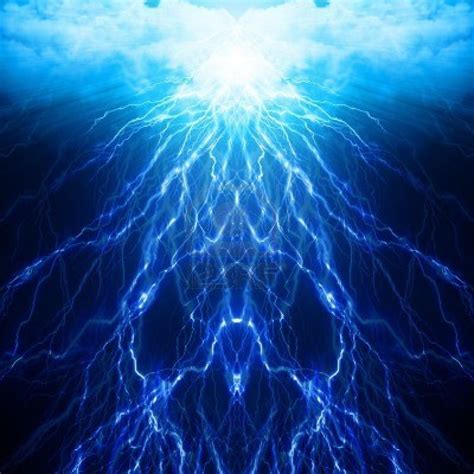 Blue Lightning Wallpaper - WallpaperSafari