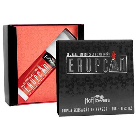 Erup O Gel Intenso Calor E Vibra O G Hot Flowers Sex Shop Br