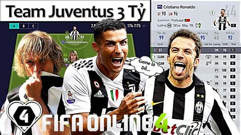 Xây dựng và trải nghiệm team color Juventus trong FIFA Online 4