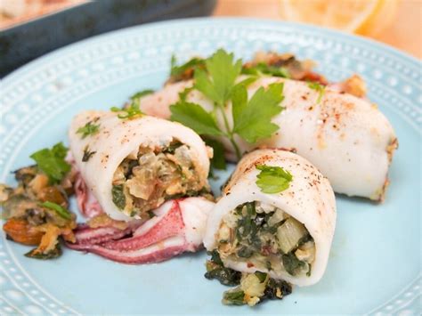 Stuffed squid recipe - Food With Kid Appeal