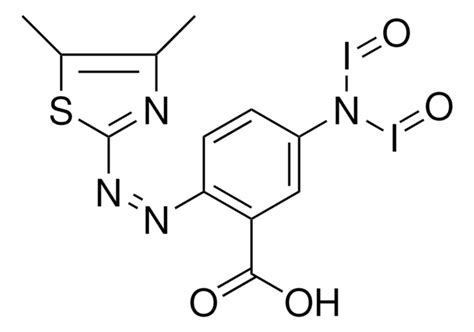 5 DIIODOSYLAMINO 2 Z 4 5 DIMETHYL 1 3 THIAZOL 2 YL DIAZENYL