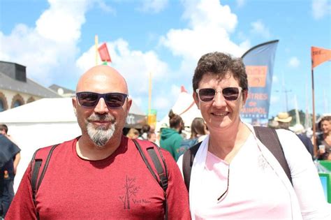 Sublime festif coloré à Paimpol des visiteurs conquis par le